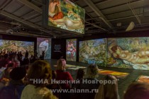 Мультимедийная выставка Великие импрессионисты открылась в Нижнем Новгороде