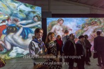 Мультимедийная выставка Великие импрессионисты открылась в Нижнем Новгороде
