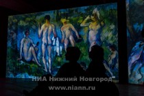 Мультимедийная выставка Великие импрессионисты открылась в Нижнем Новгороде