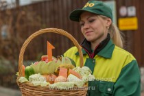 День рождения жирафа Радуги отметили в нижегородском зоопарке Лимпопо