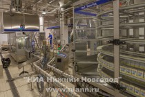 Открытие новых линий по производству детского питания на молочном комбинате Нижегородский