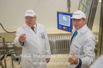 Открытие новых линий по производству детского питания на молочном комбинате Нижегородский