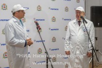 Открытие новых линий по производству детского питания на молочном комбинате Нижегородский