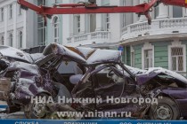 Акция Парад битых автомобилей, приуроченная к Всемирному дню памяти  жертв ДТП