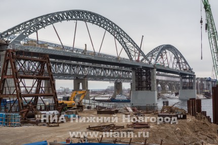 Строительство дублера Борского моста в Нижнем Новгороде