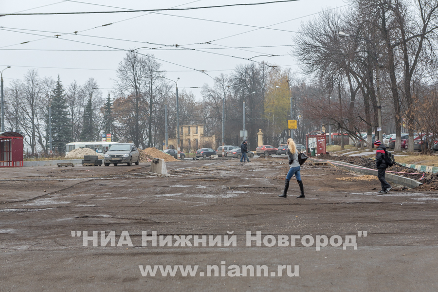 Нижегородский водоканал завершил строительство временной дороги в объезд провала грунта на ул. Горной в Нижнем Новгороде