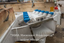 Строительство станции метро Стрелка в микрорайоне Мещерское озеро в Нижнем Новгороде