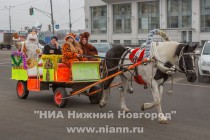 Визит Деда Мороза в Нижний Новгород