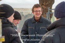 Раздача горячих обедов и новогодних подарков людям без определенного места жительства