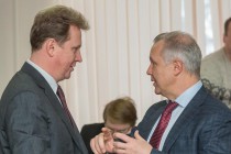 Глава администрации Нижегородского района Согин Игорь и депутат Думы Нижнего Новгорода Вадим Агафонов