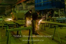 Корпусо-обрабатывающий цех завода Красное Сормово