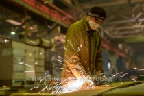 Корпусо-обрабатывающий цех завода Красное Сормово