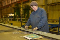 Корпусо-обрабатывающий цех завода Красное Сормово