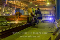 Корпусо-обрабатывающий цех завода Красное Сормово