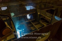 Сборочно-сварочный цех завода Красное Сормово