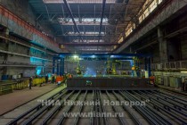 Сборочно-сварочный цех завода Красное Сормово