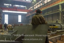 Сборочно-сварочный цех завода Красное Сормово