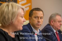 Пресс-конференция регионального отделения партии Справедливая Россия в Нижнем Новгороде