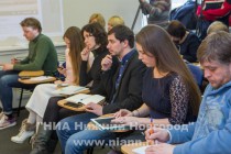 Пресс-конференция регионального отделения партии Справедливая Россия в Нижнем Новгороде