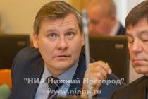 Депутаты ЗС НО V созыва Роман Кабешев и Александр Кузнецов (слева направо)