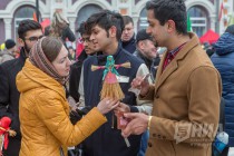 Масленичные гуляния прошли в Нижнем Новгороде