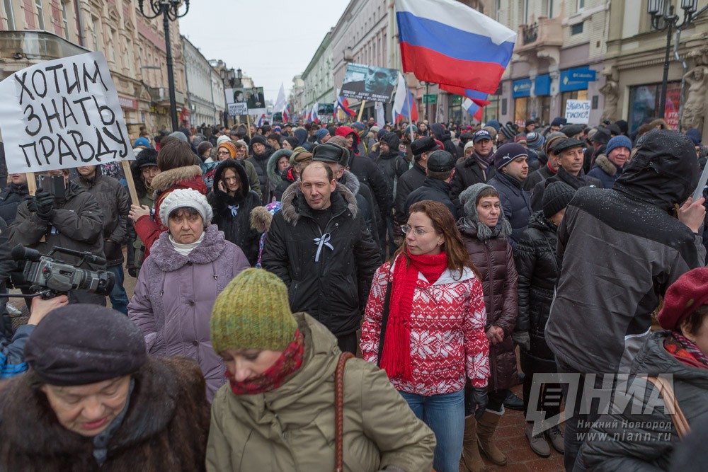 Митинг памяти Бориса Немцова 27 февраля 2016 года, возможно, останется последним согласованным мероприятием на Б.Покровской