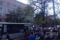 Шесть транспортных средств столкнулись на ул. Белинского в Нижнем Новгороде днем 5 мая