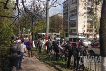 Шесть транспортных средств столкнулись на ул. Белинского в Нижнем Новгороде днем 5 мая