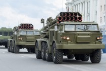 Сводная репетиция военного парада в ознаменование 71-ой годовщины Победы в Великой Отечественной войне состоялась в Нижнем Новгороде