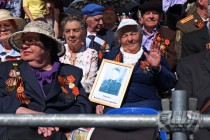 Парад в честь 71-годовщины Победы в Великой Отечественной войне на пл. Минина и Пожарского в Нижнем Новгороде