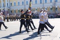 Парад в честь 71-годовщины Победы в Великой Отечественной войне на пл. Минина и Пожарского в Нижнем Новгороде