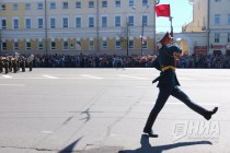Парад в честь 71-годовщины Победы в Великой Отечественной войне на пл. Минина и Пожарского в Нижнем Новгороде