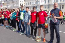 67-ый весенний легкоатлетический эстафетный пробег в Нижнем Новгороде