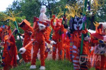 Парад котов российского художника, скульптора Андрея Бартенева