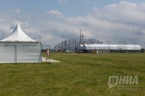 Пресс-тур на фестивальное поле в преддверии Alfa Future People (AFP)