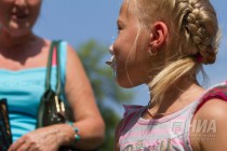 Празднование национального татаро-башкирского праздника Сабантуй в Нижнем Новгороде