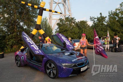 Auto Party фестиваля Alfa Future People в Нижнем Новгороде