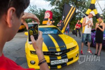 Auto Party фестиваля Alfa Future People в Нижнем Новгороде