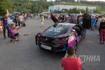 Auto Party фестиваля Alfa Future People в Нижнем Новгороде