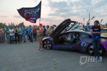 Auto Party фестиваля Alfa Future People в Нижнем Новгороде