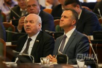 Депутаты Законодательного собрания Нижегородской области VI созыва Вадим Жук и Андрей Тарасов (слева направо)