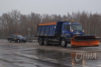 Пресс-тур на тему готовности федеральных автодорог М-7 Волга в Нижегородской области к эксплуатации в зимний период