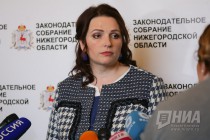 Зампредседатель Законодательного собрания Нижегородской области VI созыва Ольга Щетинина