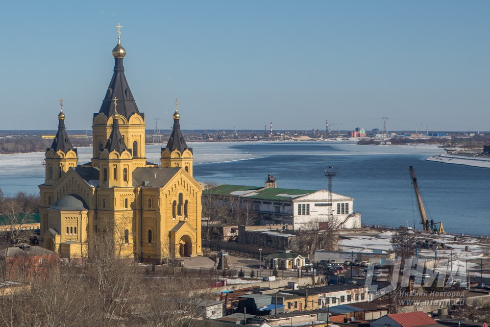 Собор Александра Невского на Стрелке в Нижнем Новгороде