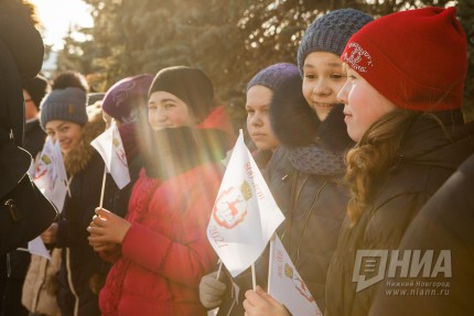Торжественный митинг, посвященный началу празднования 800-летия Нижнего Новгорода