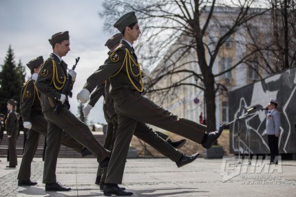 Торжественная церемония открытия городских соревнований Школа безопасности Зарница – 2017