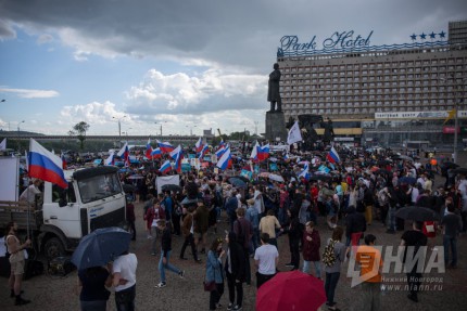 Митинг против коррупции в Нижнем Новгороде