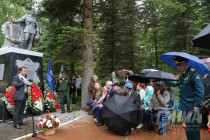 Траурный митинг, посвященный Дню памяти и скорби на кладбище Марьина роща