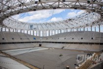 Чаша строящегося Стадиона Нижний Новгород