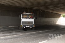 Уборка дорожного полотна после ДТП